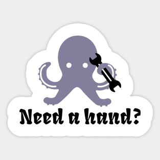 Do it yourself octopus Sticker